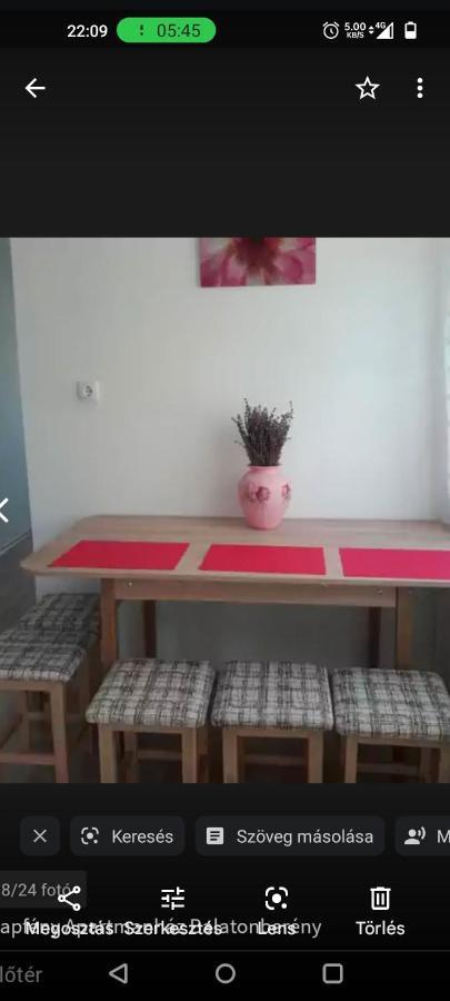 Napfeny Apartmanhaz Balatonberény Eksteriør billede