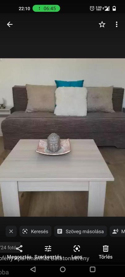 Napfeny Apartmanhaz Balatonberény Eksteriør billede